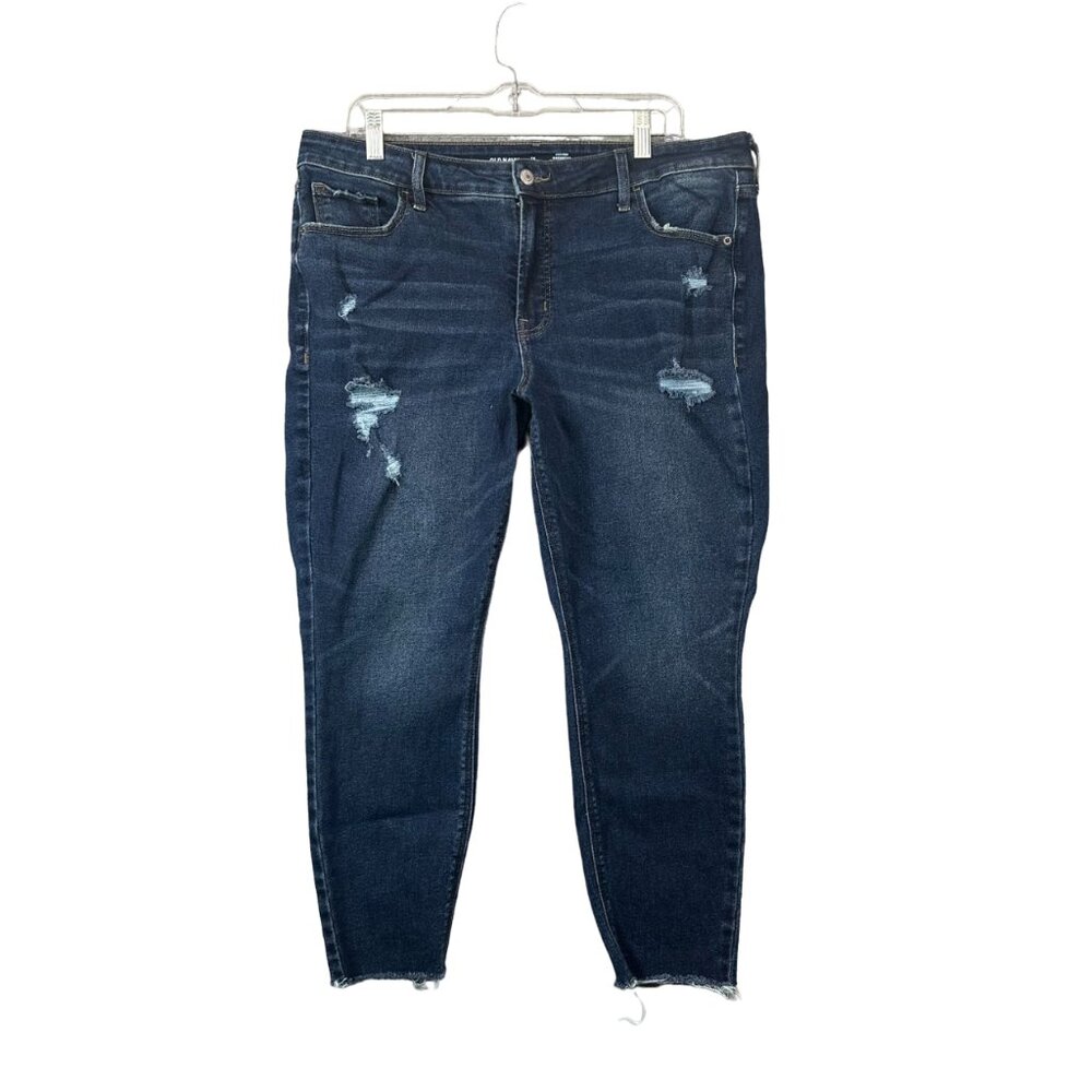 Old Navy Rockstar Super Skinny Jeans High Rise Secret Slim‎ Pockets